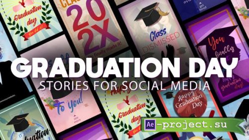 Videohive - 9 Graduation Day Stories - 46358238 - Project for After Effects