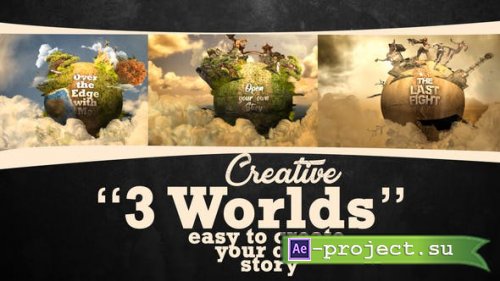 Videohive - 3 Worlds - 46315248 - Project for After Effects