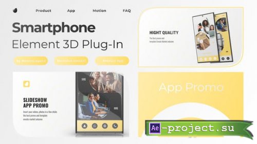 Videohive - Phone Android Promo Mockup - 46369979 - Project for After Effects