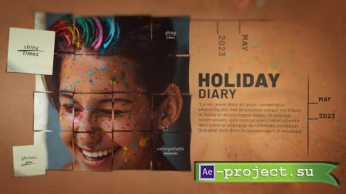 Videohive - Post-it Puzzle Slideshow - 46358655 - Project for After Effects