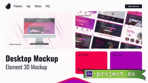 Videohive - Screen Mockup Presentation - 46371436 - Project for After Effects