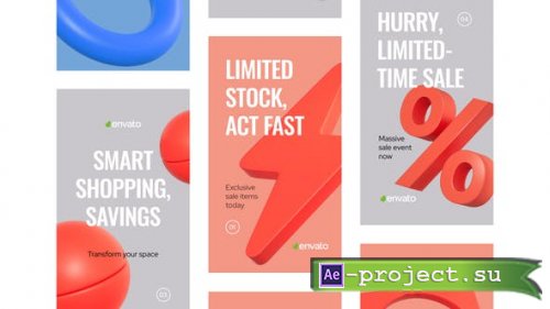 Videohive - Sale Instagram Stories - 46371692 - Project for After Effects