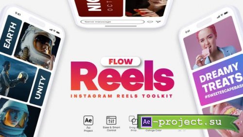 Videohive - ReelsFlow - Instagram Reels Toolkit - 45165371 - Project for After Effects
