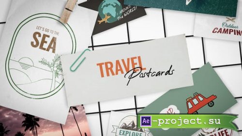 Videohive - Travel Postcards - 46366423 - Project for After Effects