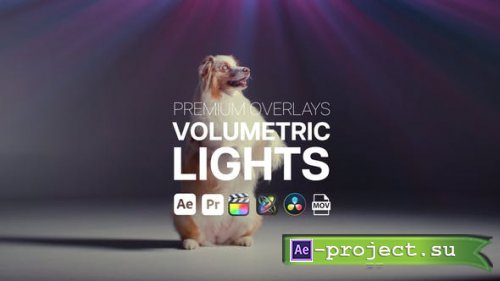 Videohive - Premium Overlays Volumentric Lights - 46460730 - Project for After Effects