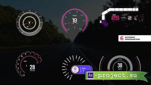 Videohive - Speedometer Pack Ver.2 - 46411884 - Project for After Effects