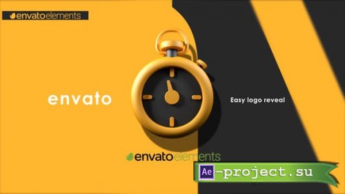 Videohive - Stopwatch Logo - 46397923 - Project for After Effects