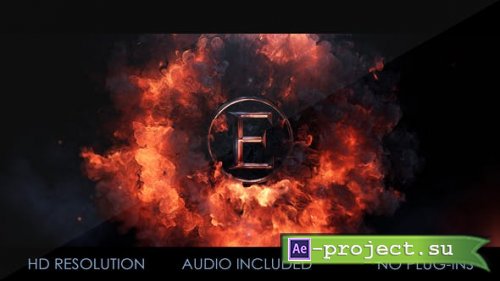 Videohive - Cinematic Fire Logo - 46379064 - Project for After Effects