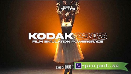 Kodak 2383 Cinematic PowerGrade + bonus - For Use In DaVinci Resolve Studio