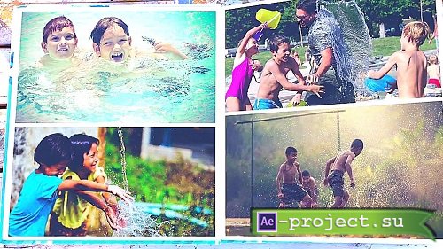 Summer Photo Album 1206551 - Project for After Effects