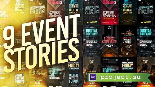 9 Event Stories 1311842 - Project for After Effects
