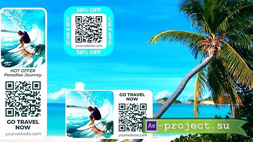 10 QR Code Overlays 1576597 - Project for After Effects 
