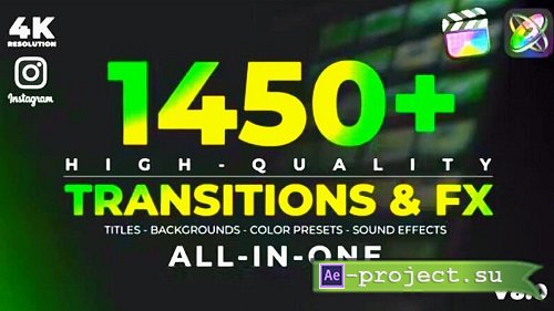 Videohive - Unique Transitions & FX 23292087 - Final Cut Pro X & Apple Motion