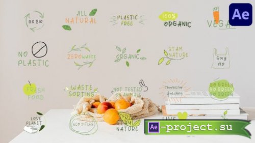 Videohive - Eco Titles for After Effects - 46379837 - Project for After Effects