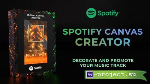 Videohive - Spotify Canvas Creator - 45305081 - Project for After Effects