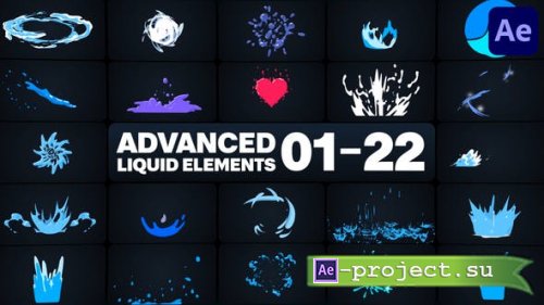 Videohive - Advanced Liquid Elements for After Effects - 46438479 - Project for After Effects