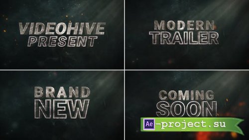 Videohive - Powerful Action Trailer // Cinematic Trailer - 45757557 - Project for After Effects