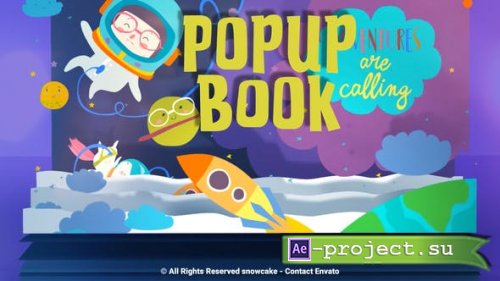 Videohive - Pop-Up Book - 46464698 - Project for After Effects