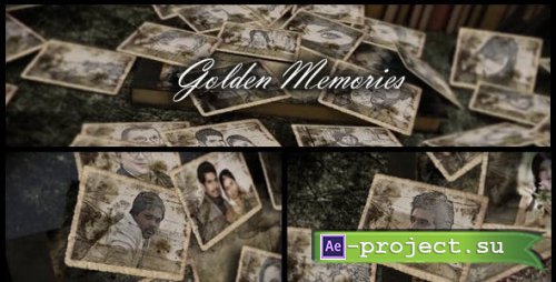 Videohive - Golden Memories - 12130880 - Project for After Effects