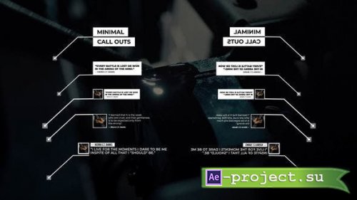 Videohive - Minimal Call Outs Titles | After Effects - 46510071 - Project for After Effects
