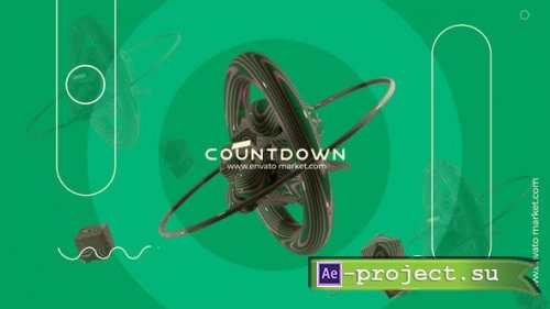 Videohive - Abstract Countdown - 46493254 - Project for After Effects