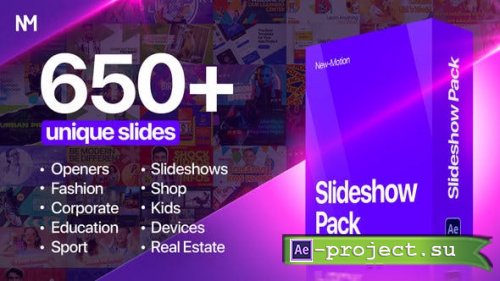 Videohive - Slideshow Pack - 46302611 - Project for After Effects