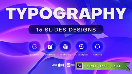 Videohive - 15 Typography Slides - 46566320 - Project for After Effects