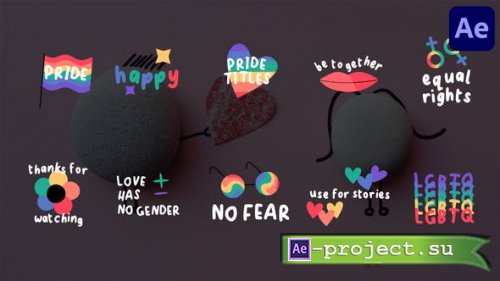Videohive - Pride Titles for After Effects - 46552071 - Project for After Effects