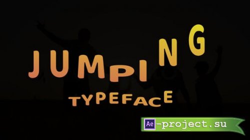 Videohive - Jumping Typeface - 46569459 - Project for After Effects