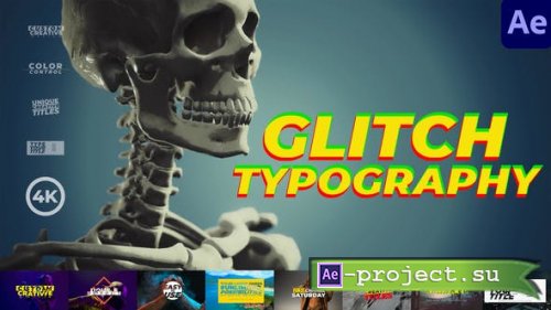 Videohive - Glitch Typography - 46517026 - Project for After Effects
