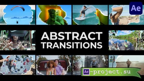 Videohive - Abstract Transitions for After Effects - 46578515 - Project for After Effects