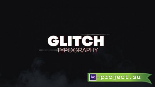 Videohive - Glitch Typography - 46604191 - Project for After Effects