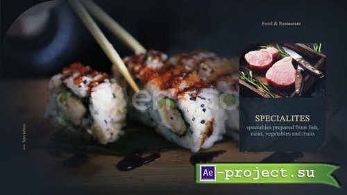 Videohive - Restaurant Concept - 43412874 - Project for After Effects