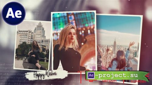Videohive - Photo Slideshow || Memories Emotional || 3D Photoslideshow - 46602057 - Project for After Effects