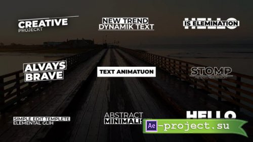 Videohive - Text Animation | After Effects - 46200102 - Project for After Effects