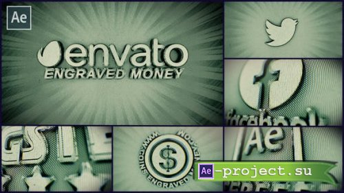 Videohive - Engraved Money Logo Reveal - 46566269 - Project for After Effects
