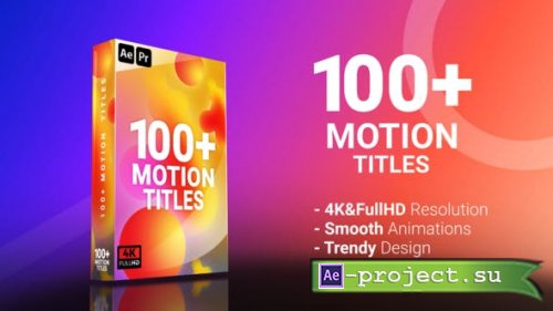 Videohive - Motion Titles v2 - 21487267 - Project for After Effects