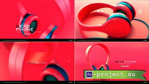 Videohive - Headphone Promo - 46639522 - Project for After Effects
