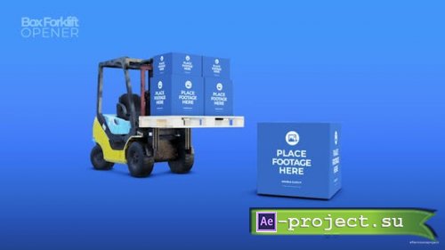 Videohive - Box Forklift Opener - 46535705 - Project for After Effects