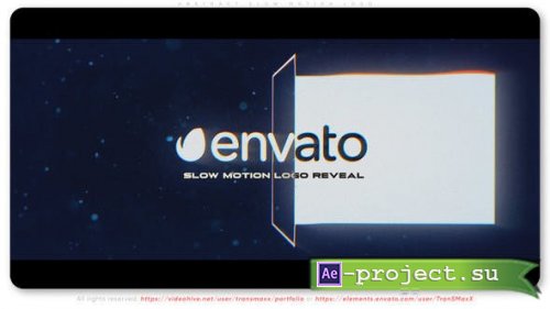 Videohive - Abstract Slow Motion Logo - 46674992 - Project for After Effects