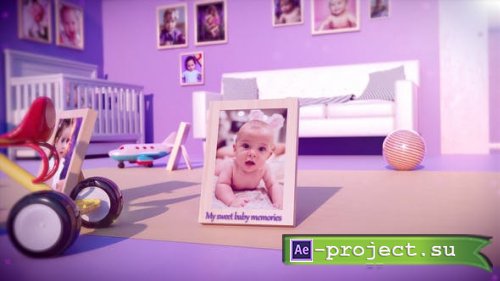 Videohive - Baby Picture Frames - 46490641 - Project for After Effects
