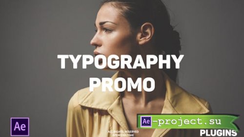 Videohive - Typography Promo - 22571931 - Project for After Effects