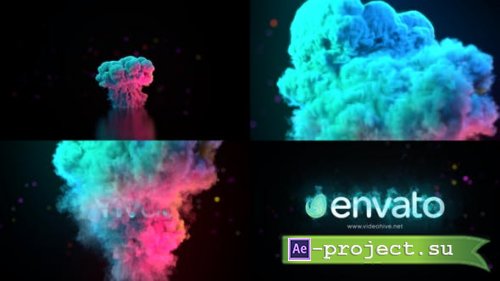 Videohive - Colorful Smoke Logo Reveal - 45395719 - Project for After Effects