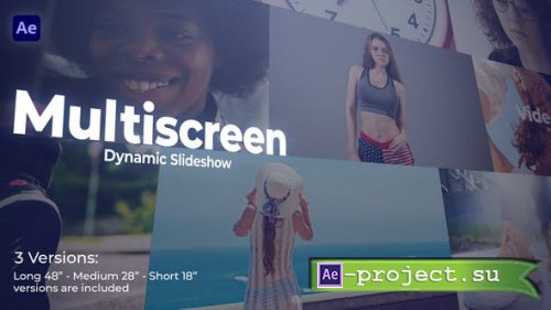 Videohive - Multiscreen Dynamic Slideshow - 39221531 - Project for After Effects