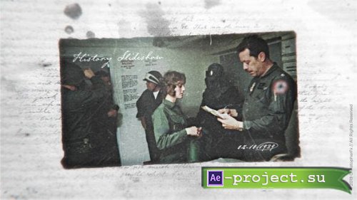 Videohive - Vintage History Slideshow - 24477519 - Project for After Effects
