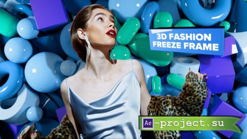Videohive - 3D Fasion Freeze Frame - 46734039 - Project for After Effects