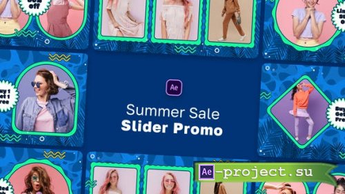 Videohive - Summer Sale Slider Promo - 46728258 - Project for After Effects