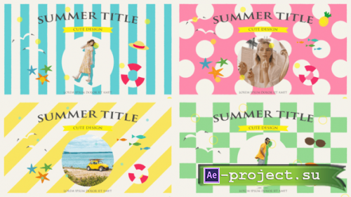 Videohive - Summer Title - 46786228 - Project for After Effects