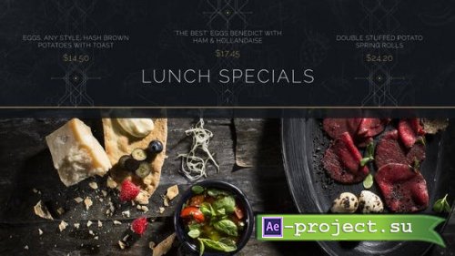 Videohive - Restaurant Menu - 46769976 - Project for After Effects