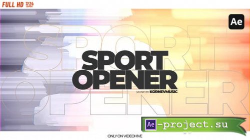Videohive - SPORT OPENER - 46706272 - Project for After Effects
